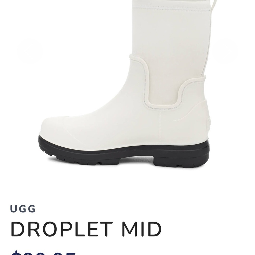 UGG Cream Droplet Mid Boots